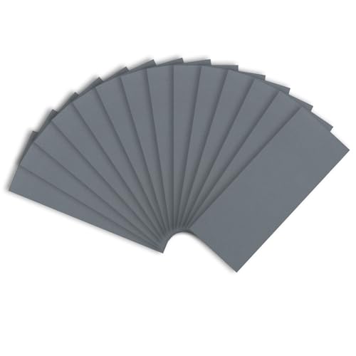 Schleifpapier, Körnung 8000, Nass- und Trockenschleifblätter, 22,9 x 9,1 cm, für Holzmöbel-Finish, Metallschleifen und Automobil-Polieren, 14 Blatt Schleifpapier, Körnung 8000, Nass- und Trockenschleifblätter, 22,9 x 9,1 cm, für Holzmöbel-Finish, Metallschleifen und Automobil-Polieren, 14 Blatt von Shineboc