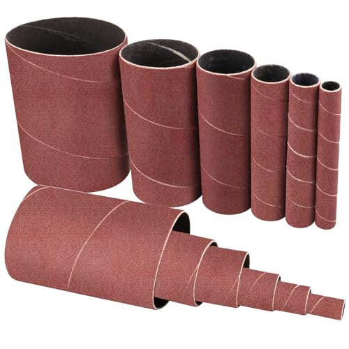 Shineboc 12 Stück 114mm Schleifhülsen für Exzenterschleife, Körnung 150, 2 x Ø 13-19-25-38-51-76 mm Shineboc 12 Stück 114mm Schleifhülsen für Exzenterschleife, Körnung 150, 2 x Ø 13-19-25-38-51-76 mm von Shineboc