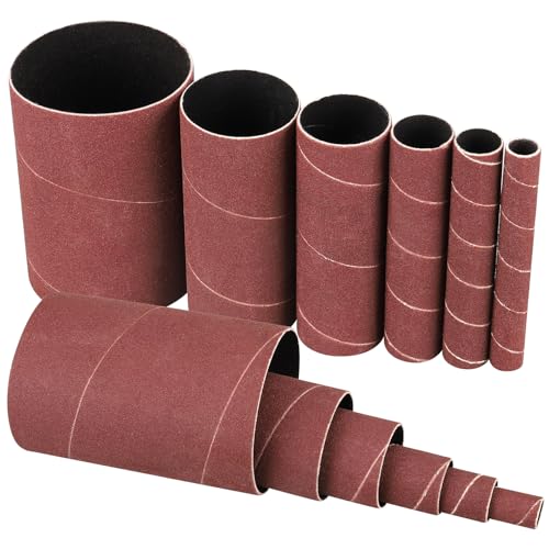 Shineboc 12 Stück 114mm Schleifhülsen für Exzenterschleife, Körnung 240, 2 x Ø 13-19-25-38-51-76 mm Shineboc 12 Stück 114mm Schleifhülsen für Exzenterschleife, Körnung 240, 2 x Ø 13-19-25-38-51-76 mm von Shineboc