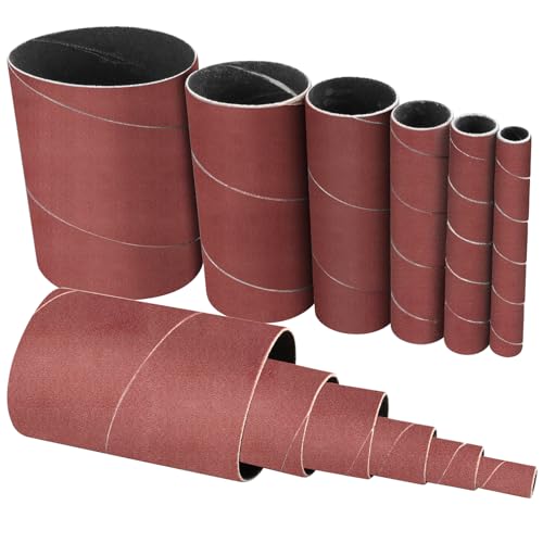 Shineboc 12 Stück 114mm Schleifhülsen für Exzenterschleife, Körnung 400, 2 x Ø 13-19-25-38-51-76 mm Shineboc 12 Stück 114mm Schleifhülsen für Exzenterschleife, Körnung 400, 2 x Ø 13-19-25-38-51-76 mm von Shineboc