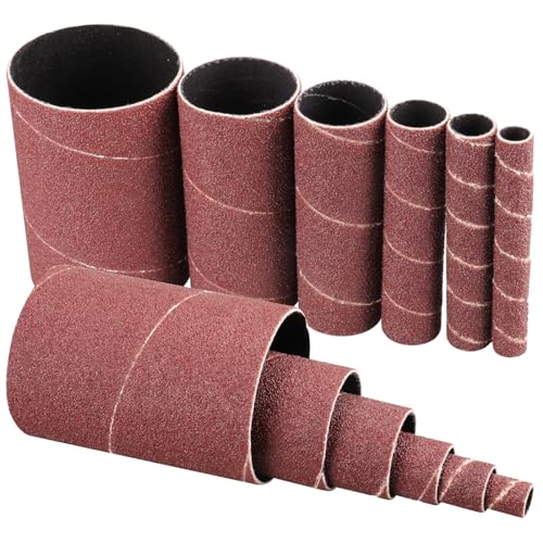 Shineboc 12 Stück 114mm Schleifhülsen für Exzenterschleife, Körnung 60, 2 x Ø 13-19-25-38-51-76 mm Shineboc 12 Stück 114mm Schleifhülsen für Exzenterschleife, Körnung 60, 2 x Ø 13-19-25-38-51-76 mm von Shineboc