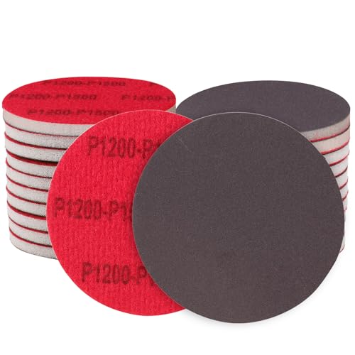 Shineboc 12 Stück Schleifschwämme Set, 1200 Körnung Nass-Trocken-Schleifpapier, Flexibler Schleifschwamm Holz, Professional Schleifpads für Metall, Holz, Farbe, Spachtelmasse, Autokarosseriereparatur von Shineboc