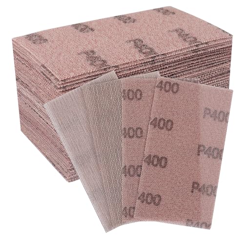 Shineboc Schleifgitter 50 Stk Schleifstreifen 70x125mm geeignet für Mirka Handschleifer - staubfreies Schleifen durch optimale Absaugung und geringen Staubandruck, Enthält Korn 400 Shineboc Schleifgitter 50 Stk Schleifstreifen 70x125mm geeignet für Mirka Handschleifer - staubfreies Schleifen durch optimale Absaugung und geringen Staubandruck, Enthält Korn 400 von Shineboc