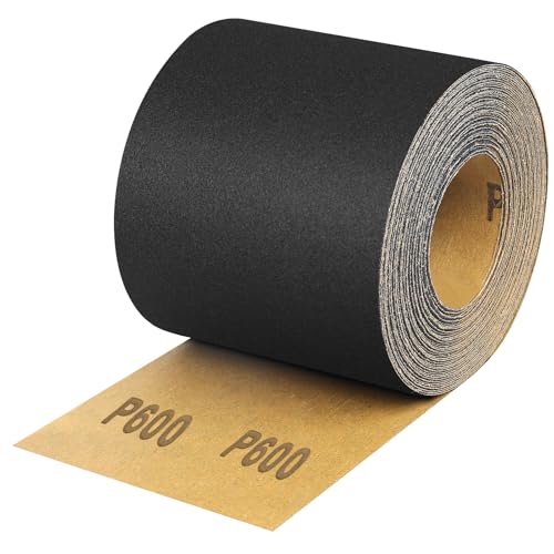 Shineboc Schleifpapier Rolle Körnung 600, 93 mm x 10 m Schleifleinen Rolle für Handschleifer zum Holz Metall, Werkstoff Siliziumkarbid, Schwarz Shineboc Schleifpapier Rolle Körnung 600, 93 mm x 10 m Schleifleinen Rolle für Handschleifer zum Holz Metall, Werkstoff Siliziumkarbid, Schwarz von Shineboc