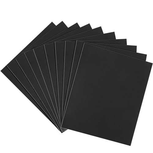 Shineboc Schleifpapier mit Körnung 1000, 22,9 x 27,9 cm, Nass- und Trockenschleifpapier, Handschleifblätter für Holz, Metall, Automobil, Schleifen und Polieren, fein, 10 Blatt Shineboc Schleifpapier mit Körnung 1000, 22,9 x 27,9 cm, Nass- und Trockenschleifpapier, Handschleifblätter für Holz, Metall, Automobil, Schleifen und Polieren, fein, 10 Blatt von Shineboc