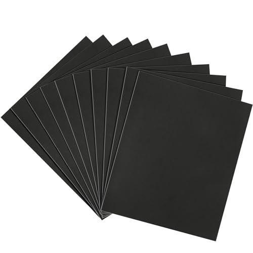 Shineboc Schleifpapier mit Körnung 1500, 22,9 x 27,9 cm, Nass- und Trockenschleifpapier, Handschleifblätter für Holz, Metall, Automobil, Schleifen und Polieren, fein, 10 Blatt Shineboc Schleifpapier mit Körnung 1500, 22,9 x 27,9 cm, Nass- und Trockenschleifpapier, Handschleifblätter für Holz, Metall, Automobil, Schleifen und Polieren, fein, 10 Blatt von Shineboc