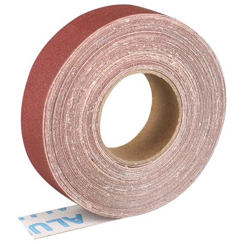 Shineboc-Schleifpapierrolle 2,5 cm x 10 m, Aluminiumoxid-Schleifpapier der Körnung 240, geeignet zum Schleifen, Holz, Möbelbearbeitung, Edelstahl und Karosseriebearbeitung Shineboc-Schleifpapierrolle 2,5 cm x 10 m, Aluminiumoxid-Schleifpapier der Körnung 240, geeignet zum Schleifen, Holz, Möbelbearbeitung, Edelstahl und Karosseriebearbeitung von Shineboc