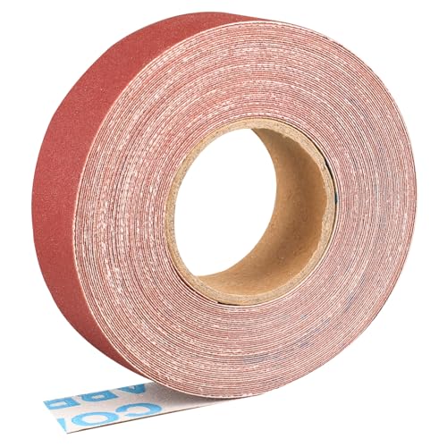 Shineboc-Schleifpapierrolle 2,5 cm x 10 m, Aluminiumoxid-Schleifpapier der Körnung 320, geeignet zum Schleifen, Holz, Möbelbearbeitung, Edelstahl und Karosseriebearbeitung Shineboc-Schleifpapierrolle 2,5 cm x 10 m, Aluminiumoxid-Schleifpapier der Körnung 320, geeignet zum Schleifen, Holz, Möbelbearbeitung, Edelstahl und Karosseriebearbeitung von Shineboc
