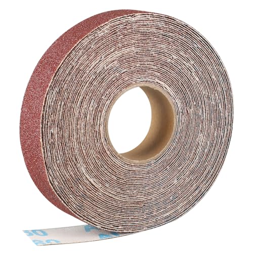 Shineboc-Schleifpapierrolle 2,5 cm x 10 m, Aluminiumoxid-Schleifpapier der Körnung 60, geeignet zum Schleifen, Holz, Möbelbearbeitung, Edelstahl und Karosseriebearbeitung Shineboc-Schleifpapierrolle 2,5 cm x 10 m, Aluminiumoxid-Schleifpapier der Körnung 60, geeignet zum Schleifen, Holz, Möbelbearbeitung, Edelstahl und Karosseriebearbeitung von Shineboc