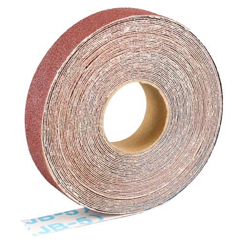 Shineboc-Schleifpapierrolle 2,5 cm x 10 m, Aluminiumoxid-Schleifpapier mit Körnung 80, geeignet zum Schleifen, Holz, Möbelbearbeitung, Edelstahl und Karosseriebearbeitung Shineboc-Schleifpapierrolle 2,5 cm x 10 m, Aluminiumoxid-Schleifpapier mit Körnung 80, geeignet zum Schleifen, Holz, Möbelbearbeitung, Edelstahl und Karosseriebearbeitung von Shineboc