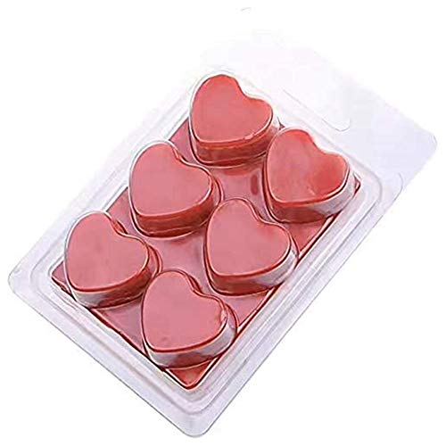 Shinekoo 20 Stück Kunststoff-Wachsschmelzschalen Schalenformen Schmelzbehälter für Docht-freie Kerzen-Herzen von Shinekoo