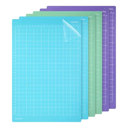 6 Stück Schneidematte für Cricut Joy, Schneidmatte für Cricut Joy Extra, Schneidematte Groß Rutschfester Matt(StandardGrip, LightGrip, StrongGrip) von ShinherYee