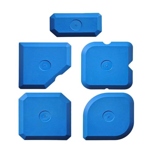 ShiningUU Dichtungswerkzeug-Set, professionelle Abdichtungswerkzeuge für Küche und Bad, Silikon-Werkzeugset, blaues Dichtstoff-Finishing-Set, 5 Stück ShiningUU Dichtungswerkzeug-Set, professionelle Abdichtungswerkzeuge für Küche und Bad, Silikon-Werkzeugset, blaues Dichtstoff-Finishing-Set, 5 Stück von ShiningUU