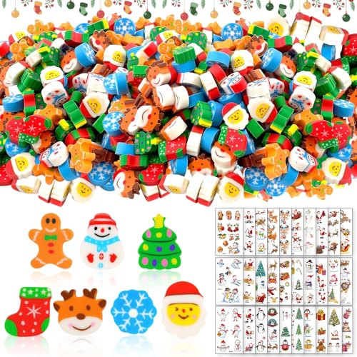 Shinybox 230 Stück Weihnachten Radiergummi Kinder Set, 200 Stück Weihnachten Radiergummi + 30 Stück Weihnachts Tattoo Aufkleber, Cartoon Weihnachten Kinder Radierer, Kinder Mitgebsel Geschenk Spiele Shinybox 230 Stück Weihnachten Radiergummi Kinder Set, 200 Stück Weihnachten Radiergummi + 30 Stück Weihnachts Tattoo Aufkleber, Cartoon Weihnachten Kinder Radierer, Kinder Mitgebsel Geschenk Spiele von Shinybox
