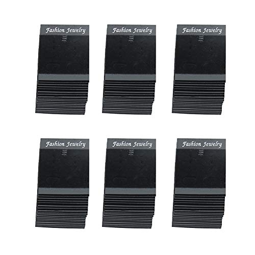 Schmuck Ohrring Karten, 100 Stück Ohrring Display Karten PVC Ohrring Karten Ohrringe Verpackung mit Loch Design für Beruf Schmuckladen und Zuhause Schmuck Ohrring Karten, 100 Stück Ohrring Display Karten PVC Ohrring Karten Ohrringe Verpackung mit Loch Design für Beruf Schmuckladen und Zuhause von Shipenophy