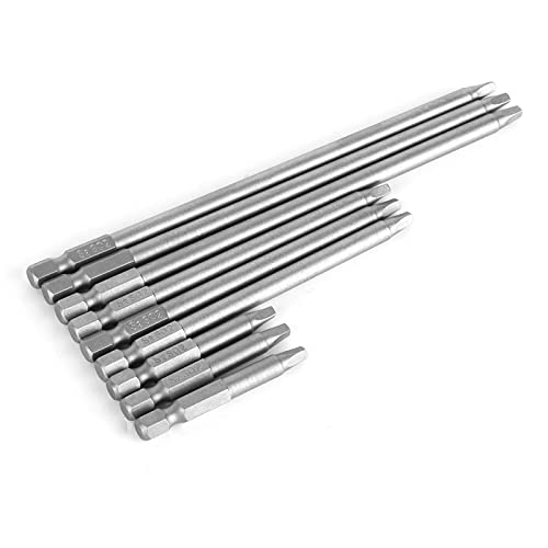 Vierkant Bit Set , leistungsstarker Magnet , robust , hochpräzise Holzbearbeitung , quadratischer Stemmeisen Satz , leicht zu tragender quadratischer Lochbohrer für wiederaufladbare Bohrer von Shipenophy