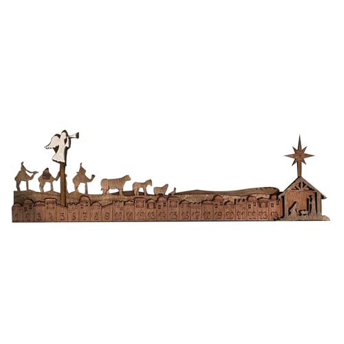 Shitafe Countdown Kalender Schreibtisch Deko,Holz Weihnachts Adventskalender Deko - Detailliert Gestaltetes Weihnachtsdekoration Zentrumstisch Spielzeug | Festliche Für Kinder Shitafe Countdown Kalender Schreibtisch Deko,Holz Weihnachts Adventskalender Deko - Detailliert Gestaltetes Weihnachtsdekoration Zentrumstisch Spielzeug | Festliche Für Kinder von Shitafe