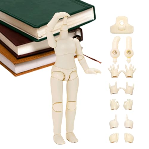 Shitafe Gelenkige Körperpuppe | Gliederpuppe Action Spielfigur - Flexible Poseierbare Spielzeug Für Kinder Jugendliche Mädchen von Shitafe