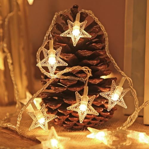 Shitafe Sterne kette,20 LED Stern | Wasserdichte Beleuchtung Dekoration Für Kinderbett Camping Schlafzimmer Wohnzimmer Balkon Shitafe Sterne kette,20 LED Stern | Wasserdichte Beleuchtung Dekoration Für Kinderbett Camping Schlafzimmer Wohnzimmer Balkon von Shitafe