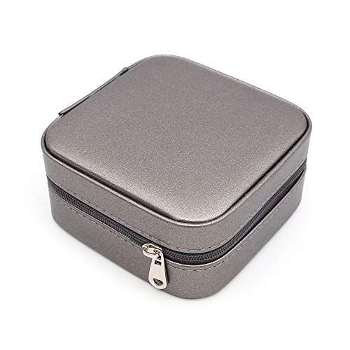 Shiwaki Schmuckschatulle, Kunstleder Schmucketui, Schmuck Aufbewahrungskoffer für Ringe, Ohrringe, Halskette, Armb?nder Organizer Schmuck Aufbewahrungsboxen - Dark Gold Shiwaki Schmuckschatulle, Kunstleder Schmucketui, Schmuck Aufbewahrungskoffer für Ringe, Ohrringe, Halskette, Armb?nder Organizer Schmuck Aufbewahrungsboxen - Dark Gold von Shiwaki