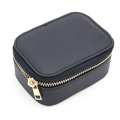 Shiwaki Schmuckschatulle, Kunstleder Schmucketui, Schmuck Aufbewahrungskoffer für Ringe, Ohrringe, Halskette, Armb?nder Organizer Schmuck Aufbewahrungsboxen - Schwarz Shiwaki Schmuckschatulle, Kunstleder Schmucketui, Schmuck Aufbewahrungskoffer für Ringe, Ohrringe, Halskette, Armb?nder Organizer Schmuck Aufbewahrungsboxen - Schwarz von Shiwaki