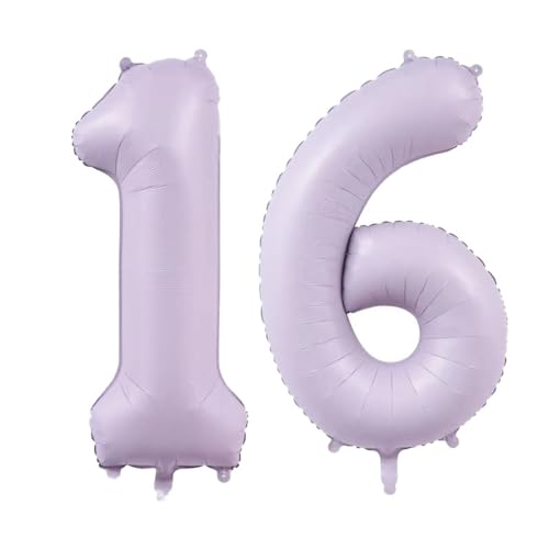 Geburtstag zahlen Luftballon 16 jahre-cremeviolett XXL Jumbo Folienballon 40 Zoll – 101 cm Luftballons 16 Geburtstag Junge Mädchen Babyparty Geburtstagsdeko Jubiläumsparty Dekoration Geburtstag zahlen Luftballon 16 jahre-cremeviolett XXL Jumbo Folienballon 40 Zoll – 101 cm Luftballons 16 Geburtstag Junge Mädchen Babyparty Geburtstagsdeko Jubiläumsparty Dekoration von Shixpiov