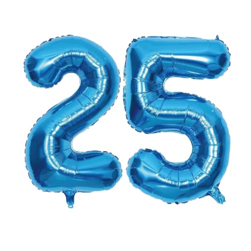 Geburtstag zahlen Luftballon 25 jahre-hellblau XXL Jumbo Folienballon 40 Zoll – 101 cm Luftballons 25 Geburtstag Junge Mädchen Babyparty Geburtstagsdeko Jubiläumsparty Dekoration Geburtstag zahlen Luftballon 25 jahre-hellblau XXL Jumbo Folienballon 40 Zoll – 101 cm Luftballons 25 Geburtstag Junge Mädchen Babyparty Geburtstagsdeko Jubiläumsparty Dekoration von Shixpiov