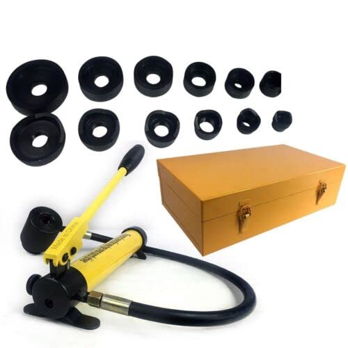8T 22-60Mm Blechlocher Set Handhydraulik Lochstanze Lochschneider Hydraulisch Locheisen Puncher Pumpe Zylinder Kit Im Koffer Hydraulic Hole Punch Blechstanze Rohr Werkzeugstahl Ausbrechstempel Locher 8T 22-60Mm Blechlocher Set Handhydraulik Lochstanze Lochschneider Hydraulisch Locheisen Puncher Pumpe Zylinder Kit Im Koffer Hydraulic Hole Punch Blechstanze Rohr Werkzeugstahl Ausbrechstempel Locher von Shiyinge