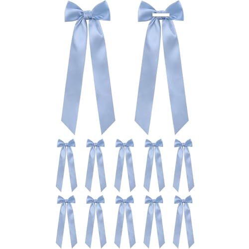12 x Satinschleifen im Ballettstil, elegante Party-Dekorationen, Geschenkpapier, Zubehör für Veranstaltungen, Bastelprojekte, lichtbeständig, Satin-Schleifen-Dekorationsset 12 x Satinschleifen im Ballettstil, elegante Party-Dekorationen, Geschenkpapier, Zubehör für Veranstaltungen, Bastelprojekte, lichtbeständig, Satin-Schleifen-Dekorationsset von Shntig