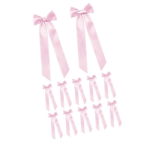 12 x Satinschleifen im Ballettstil, elegante Party-Dekorationen, Geschenkpapier, Zubehör für Veranstaltungen, Bastelprojekte, lichtbeständig, Satin-Schleifen-Dekorationsset 12 x Satinschleifen im Ballettstil, elegante Party-Dekorationen, Geschenkpapier, Zubehör für Veranstaltungen, Bastelprojekte, lichtbeständig, Satin-Schleifen-Dekorationsset von Shntig