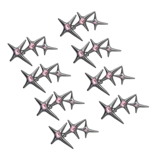 8 Paar Taillenspanner in Sternform, verstellbare Hosen-Taillenknopf, Jeans, Taillenverlängerung, Butto 8 Paar Taillenspanner in Sternform, verstellbare Hosen-Taillenknopf, Jeans, Taillenverlängerung, Butto von Shntig
