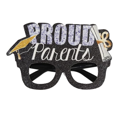 Abschlussbrille 2024 Pailletten Fancys Abschlussfeier Party Brille Foto Booth Requisiten für Abschlussfeier Party Supplies von Shntig