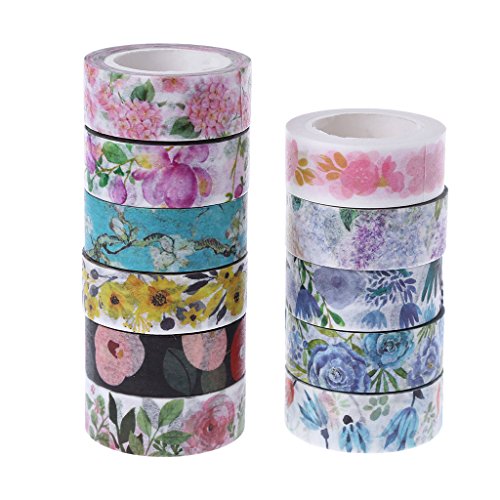 Blumen Klebeband Dekoratives Abdeckband Scrapbooking Blumen Klebeband Dekoratives Abdeckband Scrapbooking von Shntig
