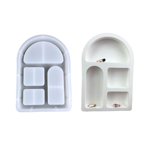 Flexible Silikon Gewölbtes Haus Gießformen Stabile Silikonformen für Miniaturbogen Haus Gießen und Basteln Flexible Silikon Gewölbtes Haus Gießformen Stabile Silikonformen für Miniaturbogen Haus Gießen und Basteln von Shntig