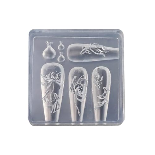 Modisches stabiles Silikonform-Set für Schleifen-Designs, tragbares Zubehör für Nägel, Kunst, Ohrringe und Halskettenhandwerk Modisches stabiles Silikonform-Set für Schleifen-Designs, tragbares Zubehör für Nägel, Kunst, Ohrringe und Halskettenhandwerk von Shntig