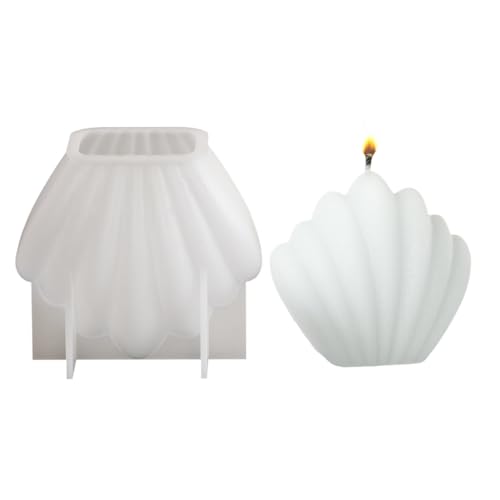 Praktische Silikonform mit Muschelverzierung zum Basteln, realistischer 3D-Duft, Gips und Kerzen, wiederverwendbar und benutzerfreundlich Praktische Silikonform mit Muschelverzierung zum Basteln, realistischer 3D-Duft, Gips und Kerzen, wiederverwendbar und benutzerfreundlich von Shntig
