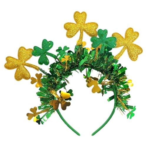 Shntig Buntes grünes Party-Stirnband, ideal zum Feiern des Patrick's Days, Dekoration für Festivals und Partyzubehör Shntig Buntes grünes Party-Stirnband, ideal zum Feiern des Patrick's Days, Dekoration für Festivals und Partyzubehör von Shntig