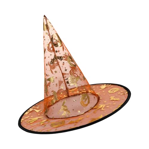 Shntig Halloween-Hexenhut, 33 cm hoch, spitz, Zauberer-Kostüm, Zubehör für Damen, Herren, Kinder, Cosplay, verstellbar, 5 Stück Shntig Halloween-Hexenhut, 33 cm hoch, spitz, Zauberer-Kostüm, Zubehör für Damen, Herren, Kinder, Cosplay, verstellbar, 5 Stück von Shntig