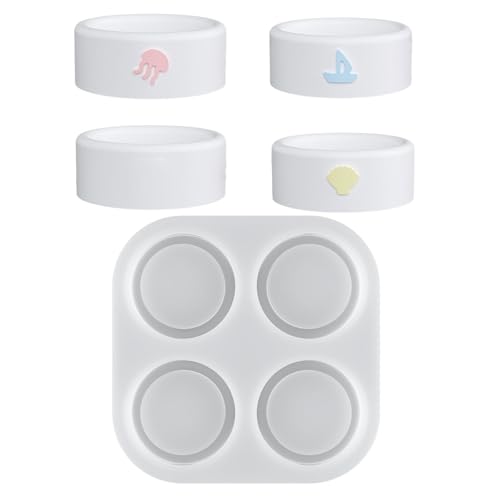 Teelichthalter mit Meeresmotiv, Silikonform, 4 Mulden, Silikonbecher für Epoxidharz, Urlaub, Party, Dekoration, handgefertigtes Bastelzubehör Teelichthalter mit Meeresmotiv, Silikonform, 4 Mulden, Silikonbecher für Epoxidharz, Urlaub, Party, Dekoration, handgefertigtes Bastelzubehör von Shntig