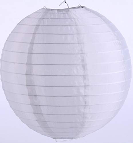 6 Stück Nylon Lampion Hellgrau, kleine Deko Laternen - Durchmesser 15 cm. 6 Stück Nylon Lampion Hellgrau, kleine Deko Laternen - Durchmesser 15 cm. von Shophaus24