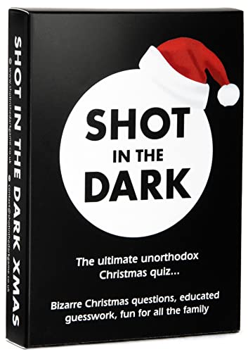Shot in the Dark: Weihnachts-Quiz-Edition, ab 2 Spielern, Erwachsene und Kinder, ideales Weihnachtsgeschenk von Shot in the Dark