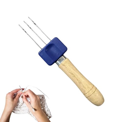 3 Knüpfhaken-Werkzeug, ergonomische, flexible Häkelnadel, Hakenschnur, Strickwerkzeug für Anfänger, Profis, Knüpfnadel, Häkelwerkzeug, Cordy Icord Maker & Latch Tool, Strickzubehör 3 Knüpfhaken-Werkzeug, ergonomische, flexible Häkelnadel, Hakenschnur, Strickwerkzeug für Anfänger, Profis, Knüpfnadel, Häkelwerkzeug, Cordy Icord Maker & Latch Tool, Strickzubehör von Shouxiut