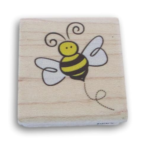 Stempel aus Holz und Gummi, 3,8 x 3,8 cm Stempel aus Holz und Gummi, 3,8 x 3,8 cm von Show-Offs