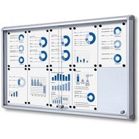 Showdown® Displays Schaukasten SL alu 10x DIN A4 von Showdown® Displays