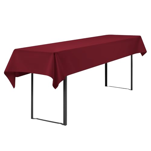 Showgeous 1 Stück Biertisch Tischdecke universal für 50cm u.70cm Biertische Hussen für Biertisch Biertischhussen Biertisch-Husse Bierzeltgarnitur Rechteckige Tischdecken Waschbar 100x250cm(Bordeaux) Showgeous 1 Stück Biertisch Tischdecke universal für 50cm u.70cm Biertische Hussen für Biertisch Biertischhussen Biertisch-Husse Bierzeltgarnitur Rechteckige Tischdecken Waschbar 100x250cm(Bordeaux) von Showgeous
