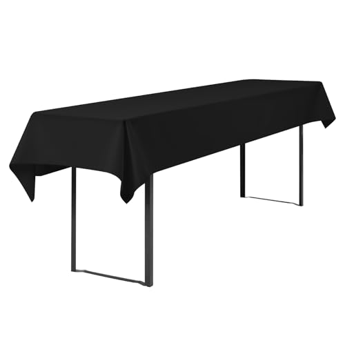 Showgeous 1 Stück Biertisch Tischdecke universal für 50cm u.70cm Biertische Hussen für Biertisch Biertischhussen Biertisch-Husse Bierzeltgarnitur Rechteckige Tischdecken Waschbar 100x250cm(Schwarz) Showgeous 1 Stück Biertisch Tischdecke universal für 50cm u.70cm Biertische Hussen für Biertisch Biertischhussen Biertisch-Husse Bierzeltgarnitur Rechteckige Tischdecken Waschbar 100x250cm(Schwarz) von Showgeous