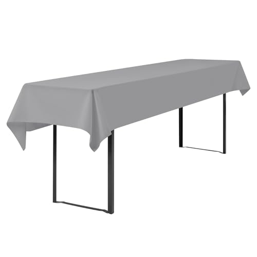 Showgeous 1 Stück Biertisch Tischdecke universal für 50cm u.70cm Biertische Hussen für Biertisch Biertischhussen Biertisch-Husse Bierzeltgarnitur Rechteckige Tischdecken Waschbar 100x250cm(Hellgrau) Showgeous 1 Stück Biertisch Tischdecke universal für 50cm u.70cm Biertische Hussen für Biertisch Biertischhussen Biertisch-Husse Bierzeltgarnitur Rechteckige Tischdecken Waschbar 100x250cm(Hellgrau) von Showgeous