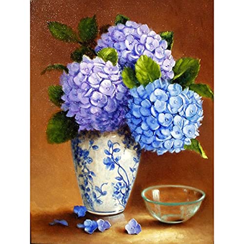 Showker DIY 5D Diamant Malerei Blume Kit für Erwachsene - Diamant Kunst Pflanze Strass Kristall Stickerei Kreuzstich | Home Wanddekoration - 30x40cm von Showker