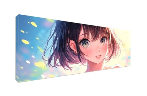 5D Diamond Painting Anime Girl Diamant Painting Bilder Kinder, DIY Diamond Painting Erwachsene XXL 50x20cm Diamond Painting Zubehör Set für Weihnachten Home Wand Dekor, Bastelset Mädchen Geschenk S707 von Shozhoo