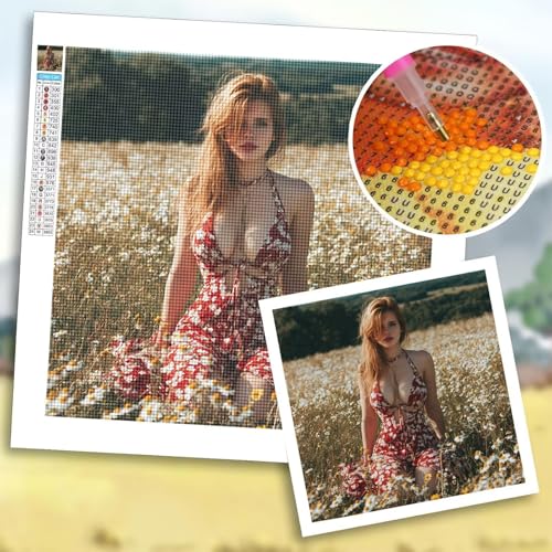Diamond Painting Eigenes Foto 25x45 cm, Diamond Painting Zubehör, DIY Full Drill Personalisiert Benutzerdefinierte Design Set, Kreativ Set für Erwachsene,Spezielle Geschenke für Zuhause Dekoration b-6 von Shozhoo